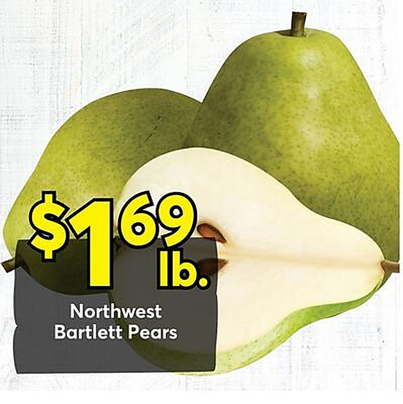 Northwest Bartlett Pears - Dierbergs weekly ad deal