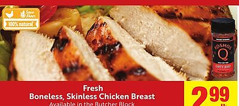 Fresh Boneless, Skinless Chicken Breast - Save Mart weekly ad deal