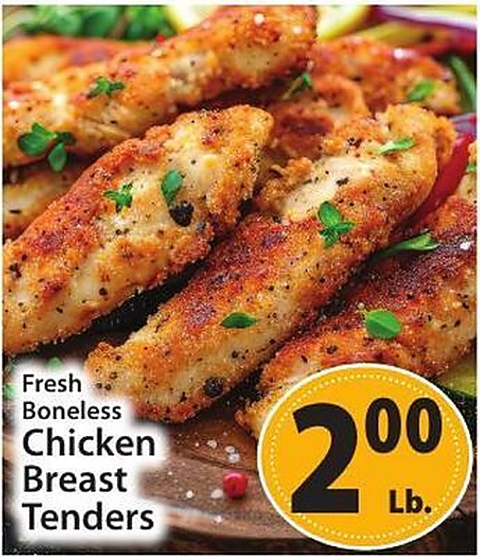 Fresh Boneless Chicken Breast Tenders - West Side Marketplace weekly ad deal