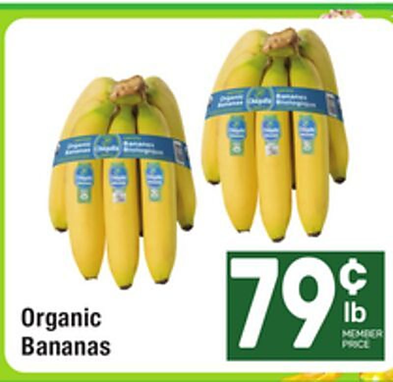 Organic Bananas - Tom Thumb weekly ad deal