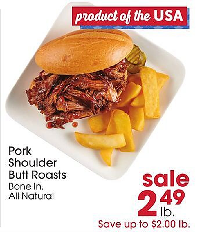 Pork Shoulder Butt Roasts - Giant Eagle weekly ad deal