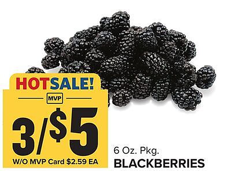 Blackberries - Food Lion weekly ad deal