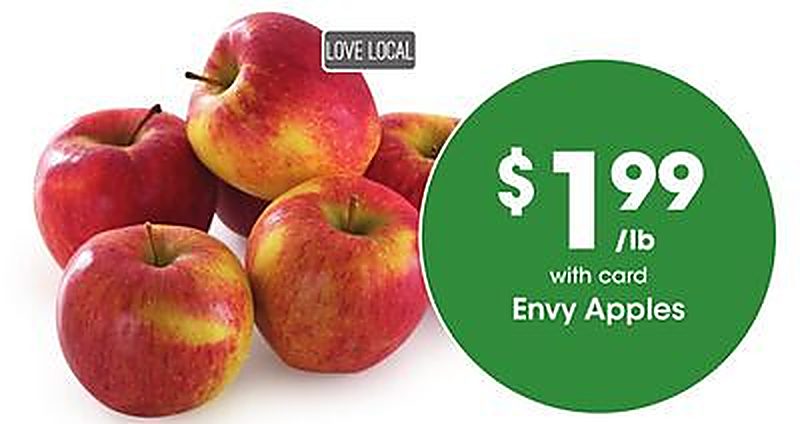 Envy Apples - QFC weekly ad deal