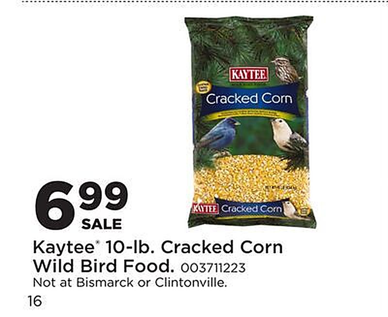 Kaytee® 10-lb. Cracked Corn Wild Bird Food - Fleet Farm weekly ad deal