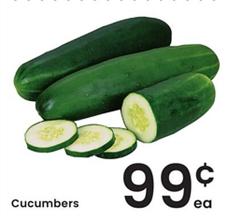 Cucumbers - Albertsons weekly ad deal