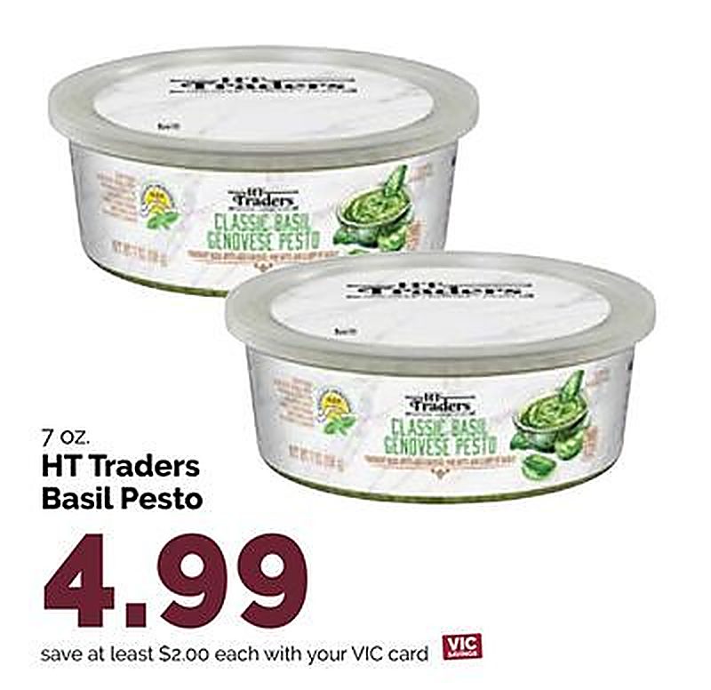 HT Traders Basil Pesto - Harris Teeter weekly ad deal