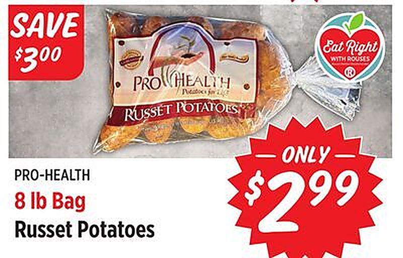 PRO-HEALTH Russet Potatoes - Rouses Markets weekly ad deal