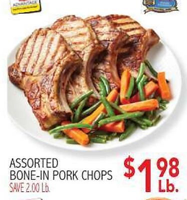 ASSORTED BONE-IN PORK CHOPS - Ingles Markets weekly ad deal