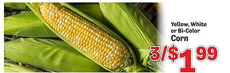 Yellow, White or Bi-Color Corn - Food Depot weekly ad deal