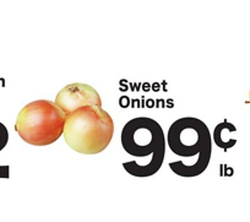 Sweet Onions - Shoppers Food weekly ad deal