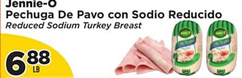 Jennie-O Reduced Sodium Turkey Breast - Presidente Supermarketss weekly ad deal