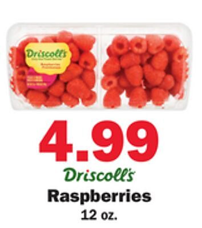 Driscoll's Raspberries - Schnucks weekly ad deal