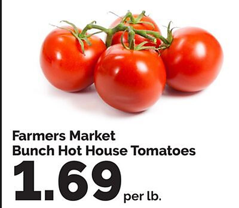 Farmers Market Bunch Hot House Tomatoes - Harris Teeter weekly ad deal