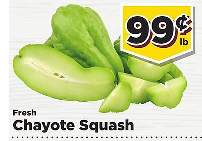 Fresh Chayote Squash - Food town Texas weekly ad deal