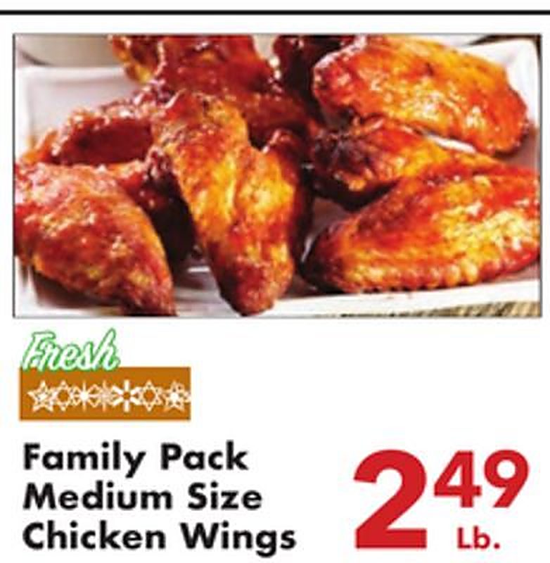 Family Pack Medium Size Chicken Wings - Fairplay Foods weekly ad deal