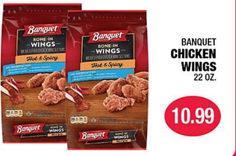 BANQUET CHICKEN WINGS - Carnicerias Jimenez weekly ad deal