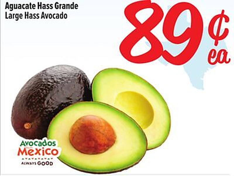 Aguacate Hass Grande, Large Hass Avocado - Fiesta Mart weekly ad deal
