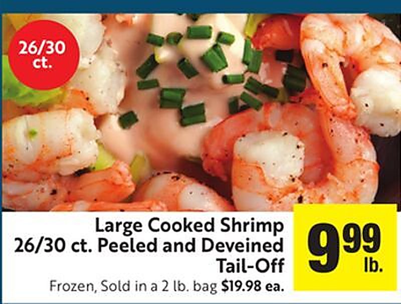 Large Cooked Shrimp - Save Mart weekly ad deal