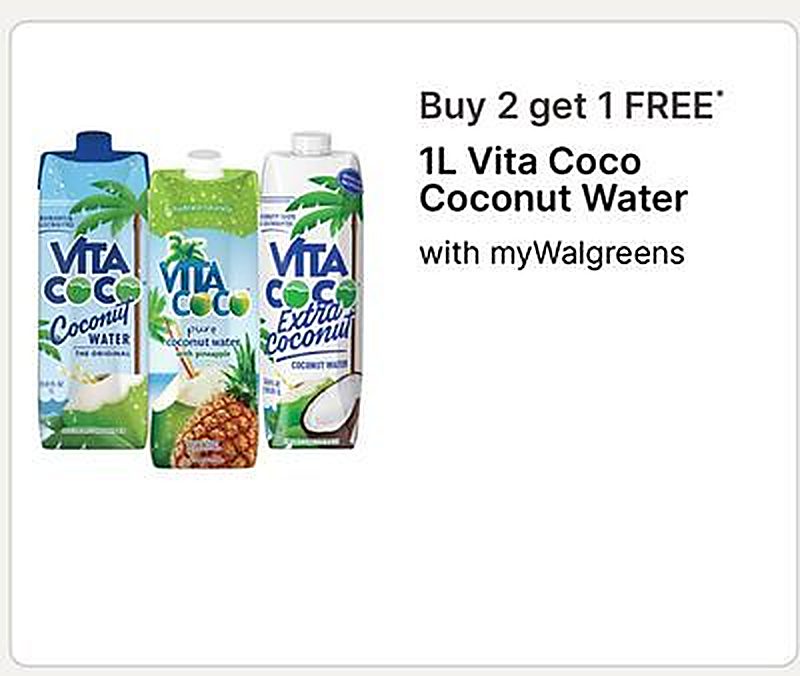 1L Vita Coco Coconut Water