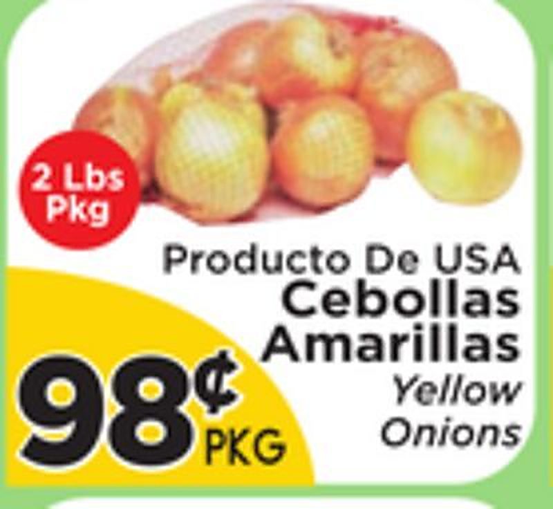Yellow Onions - Presidente Supermarketss weekly ad deal