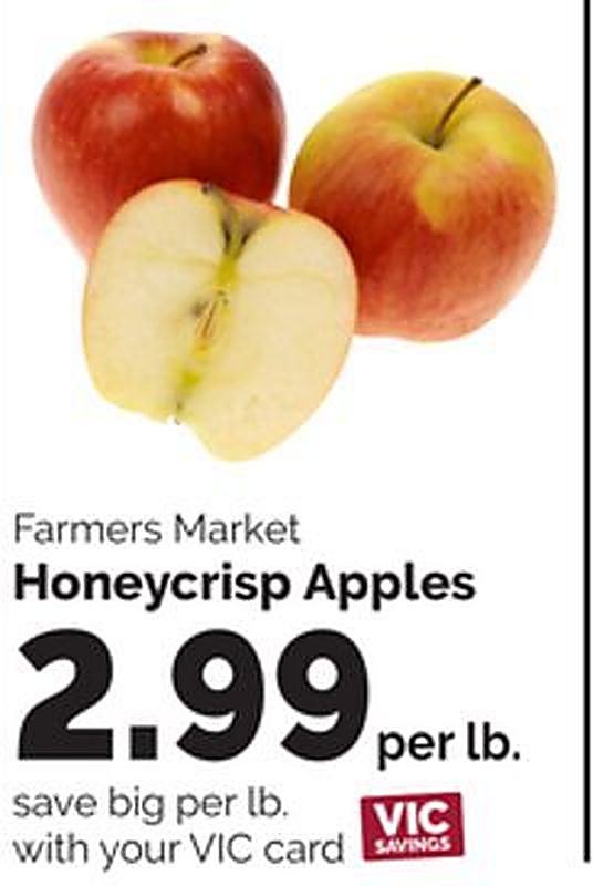 Farmers Market Honeycrisp Apples - Harris Teeter weekly ad deal