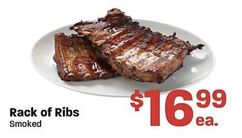 Rack of Ribs - Maceys weekly ad deal