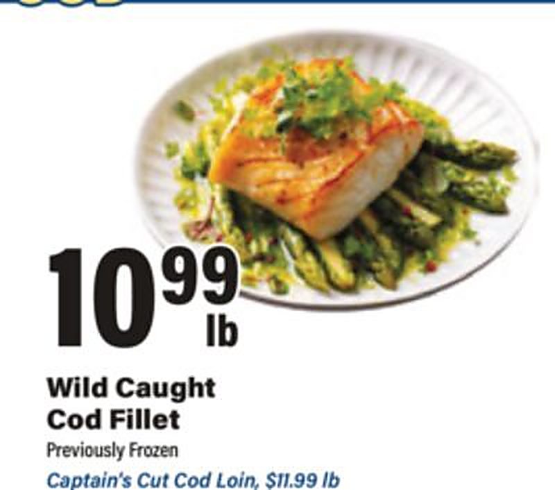 Wild Caught Cod Fillet - Big Y weekly ad deal