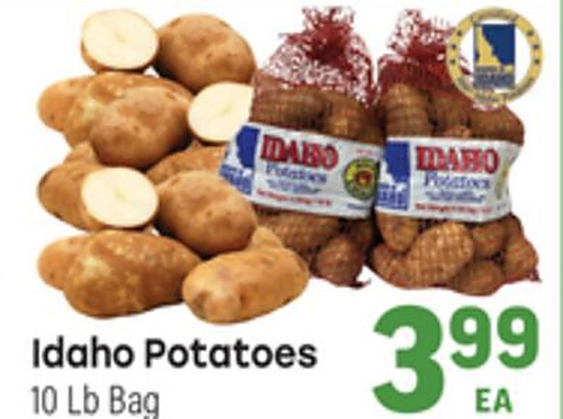 Idaho Potatoes - Tony's Fresh Market weekly ad deal