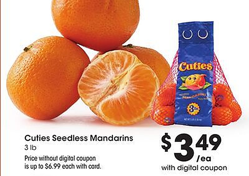 Cuties Seedless Mandarins - QFC weekly ad deal