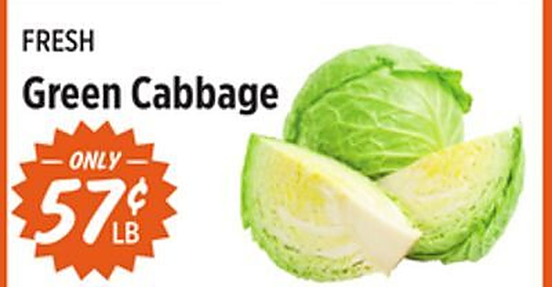Green Cabbage - Rouses Markets weekly ad deal