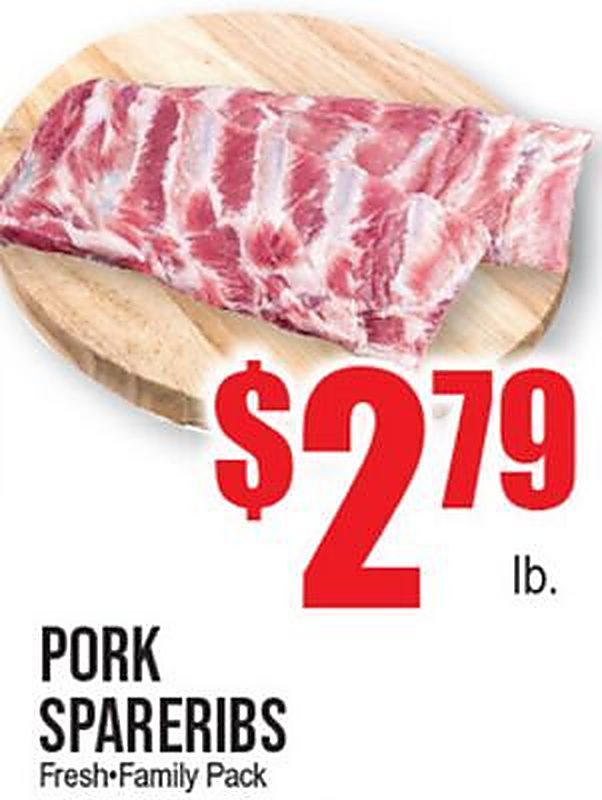 PORK SPARERIBS - Extra Supermarket weekly ad deal