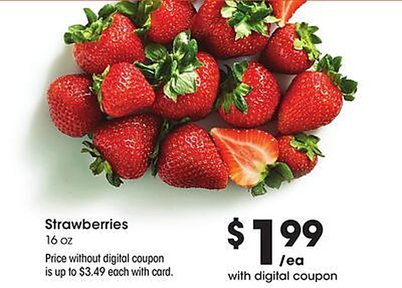 Strawberries - Fry's Food Stores weekly ad deal