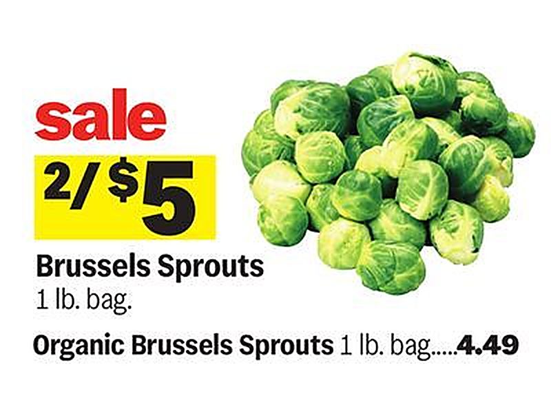 Brussels Sprouts - Meijer weekly ad deal