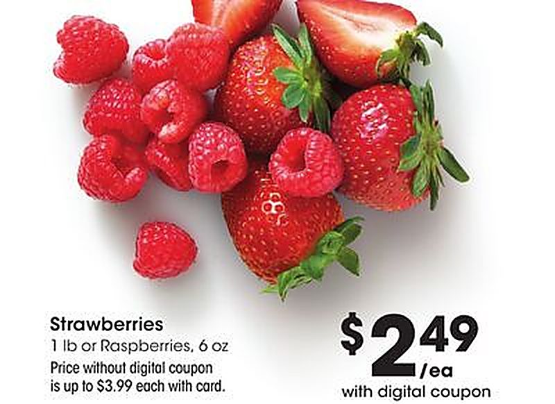 Strawberries - Kroger weekly ad deal