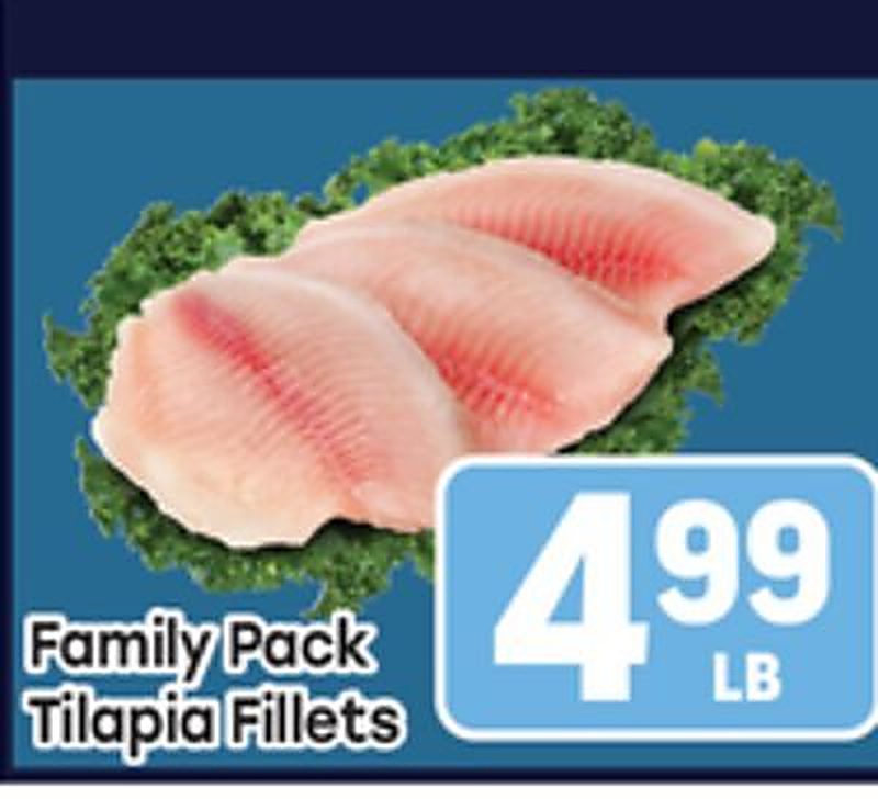 Tilapia Fillets - Tony's Fresh Market weekly ad deal