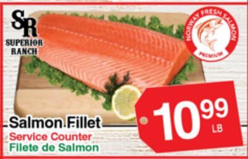 Salmon Fillet - Superior Grocers weekly ad deal