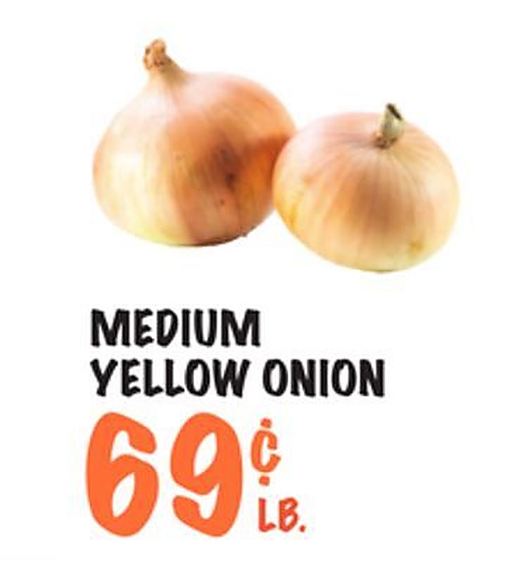 MEDIUM YELLOW ONION - Foodarama weekly ad deal