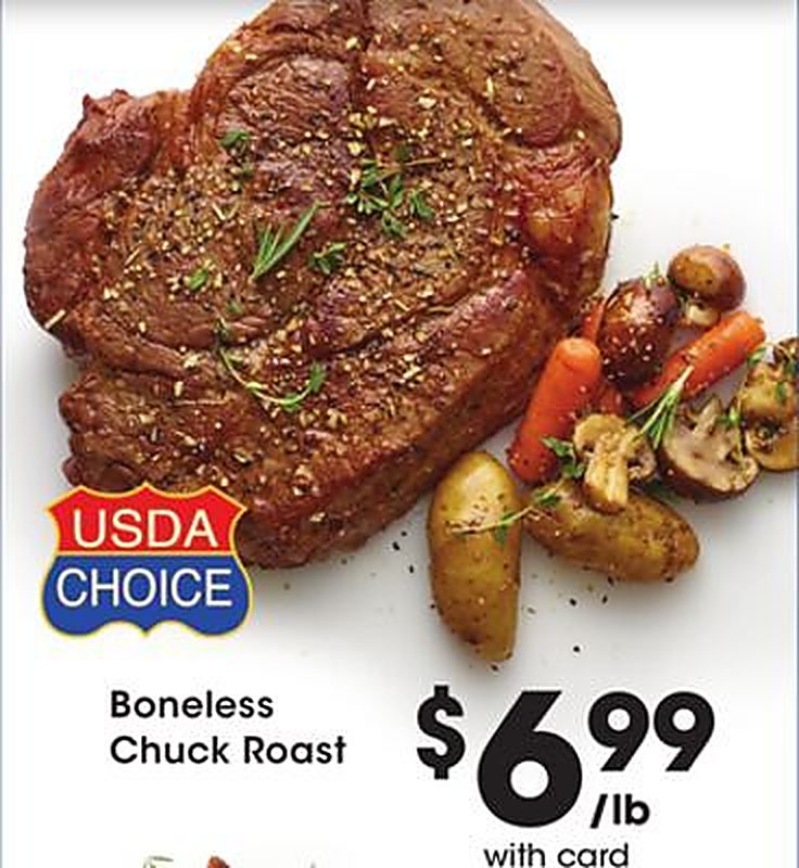 Boneless Chuck Roast - Fry's Food Stores weekly ad deal