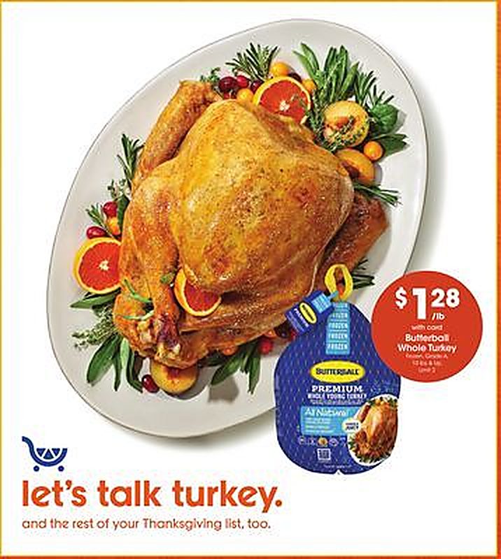 Butterball Whole Turkey - Kroger weekly ad deal