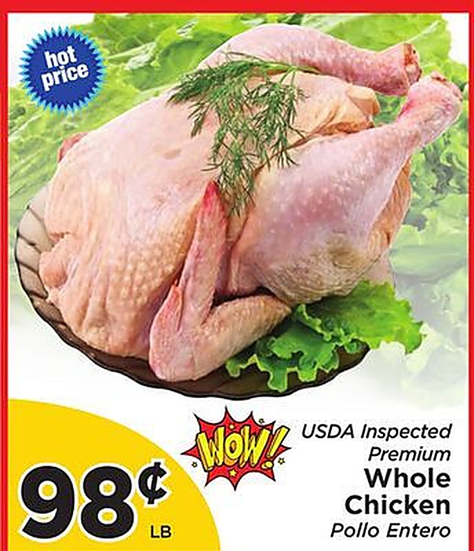 USDA Inspected Premium Whole Chicken - Presidente Supermarketss weekly ad deal