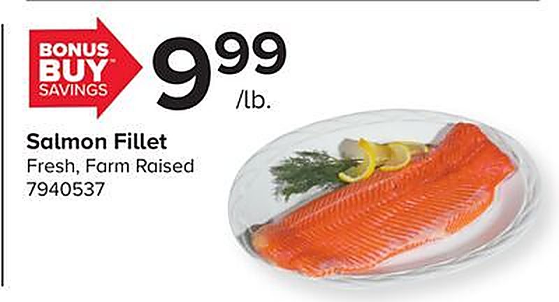 Salmon Fillet - Martin's Foods weekly ad deal