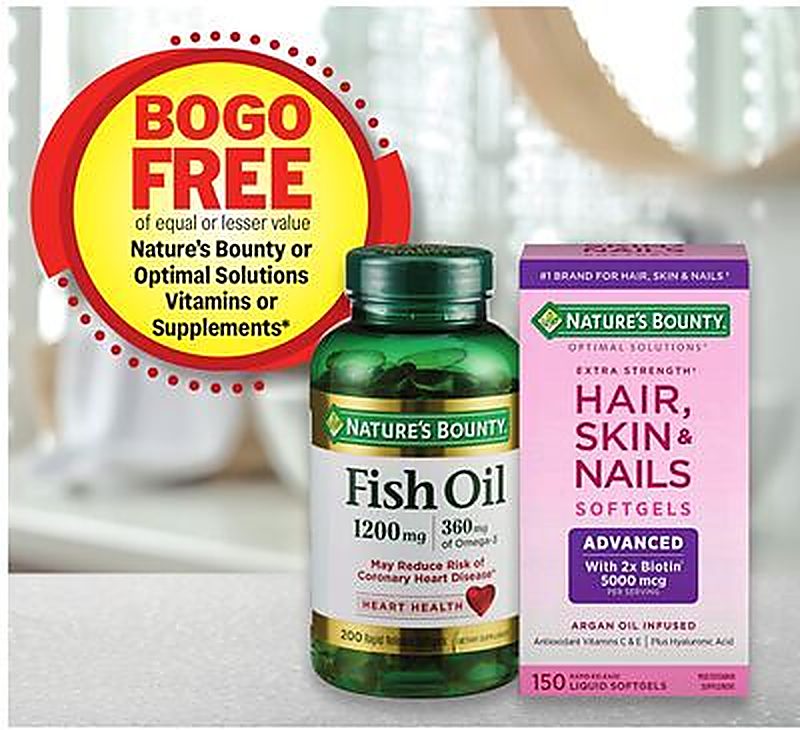 Nature's Bounty Optimal Solutions Vitamins or Supplements