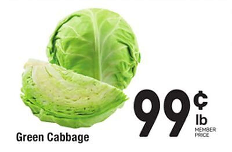Green Cabbage - Tom Thumb weekly ad deal