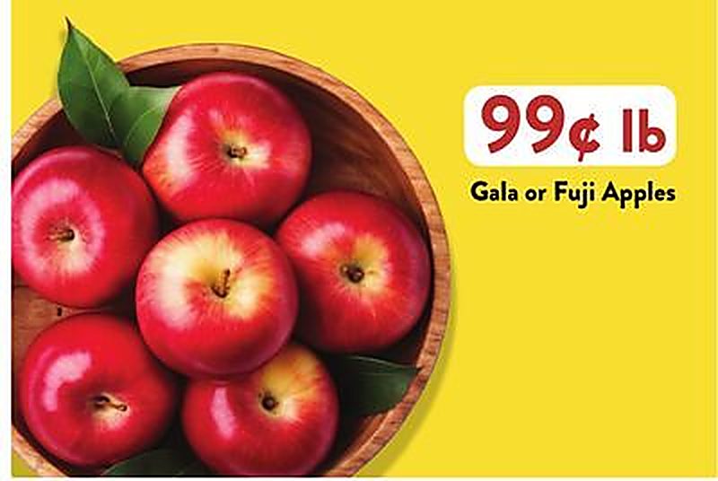 Gala or Fuji Apples - Fresh Thyme Market weekly ad deal