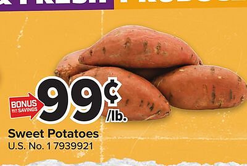 Sweet Potatoes - Giant Food weekly ad deal