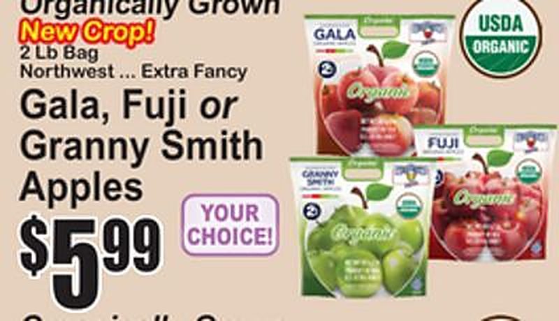 Gala, Fuji or Granny Smith Apples - Superfresh weekly ad deal