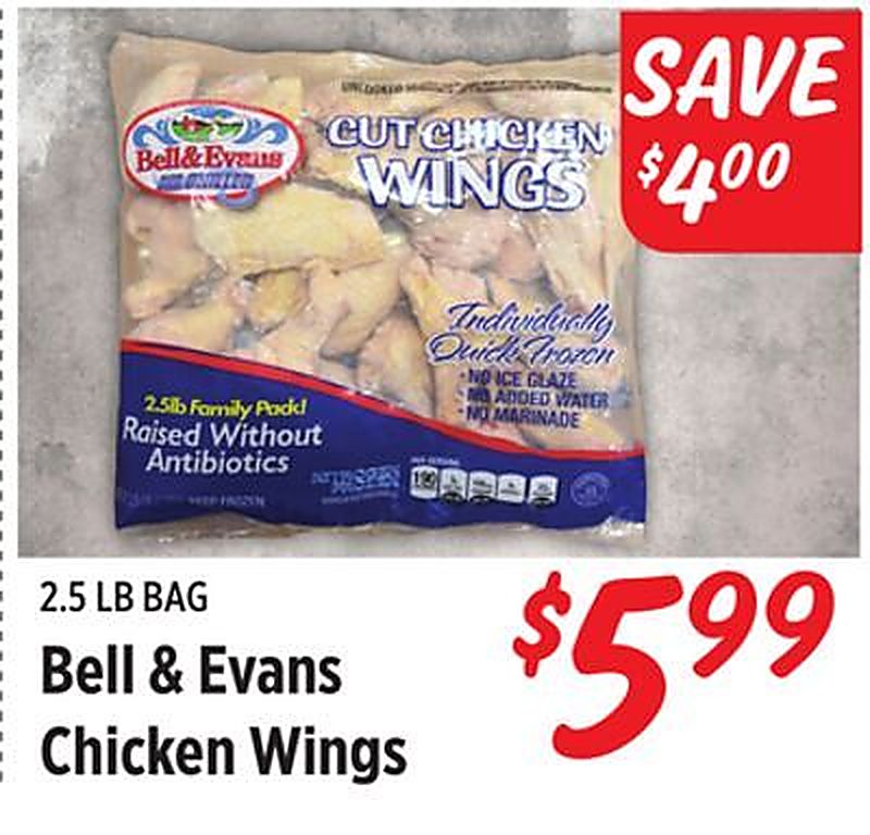Bell & Evans Chicken Wings - Rouses Markets weekly ad deal