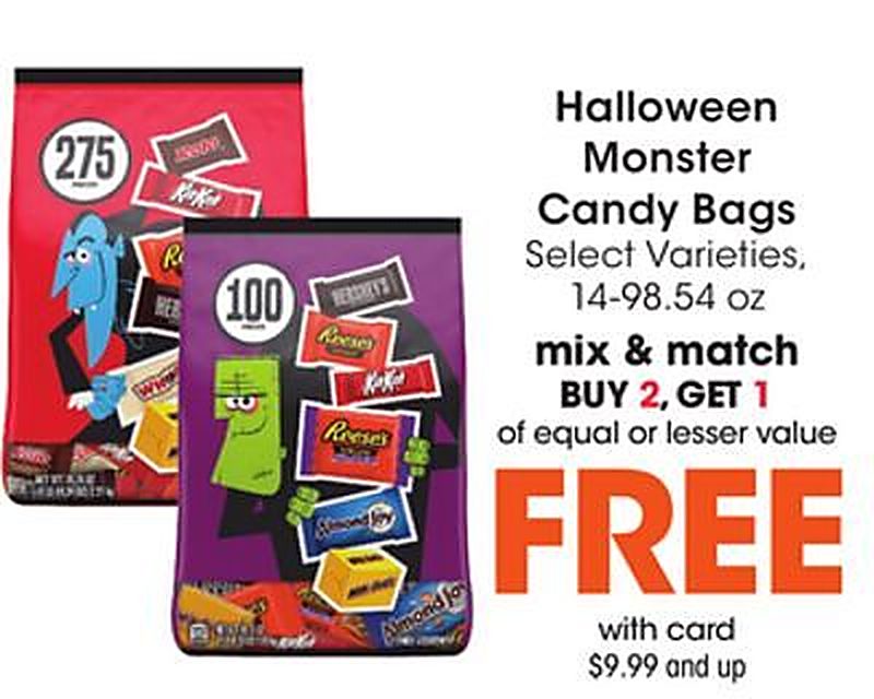 Halloween Monster Candy Bags