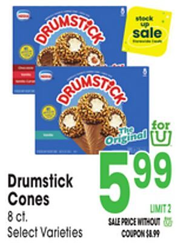Nestlé Drumstick Cones - Jewel Osco weekly ad deal