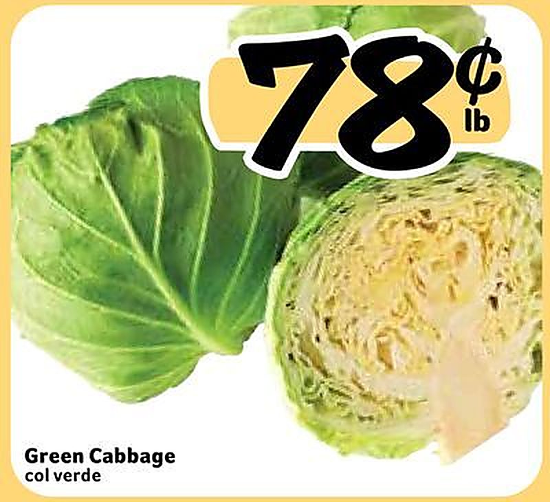 Green Cabbage / col verde - Fresco Y Mas weekly ad deal
